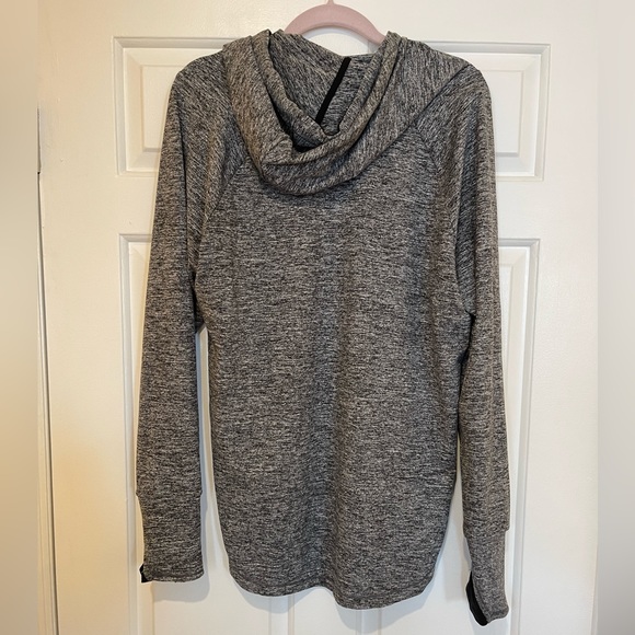 Two Tangerine pull over sweatshirts. Medium with thumb holes. - Picture 2 of 4